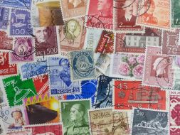 Набор различных марок, Норвегия (50 шт.)